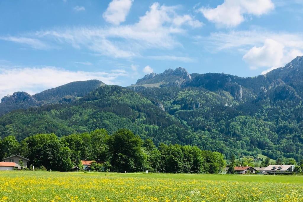 Kampenzeit Ferienwohnung-Traumhafter Panoramablick Aschau im Chiemgau Ngoại thất bức ảnh