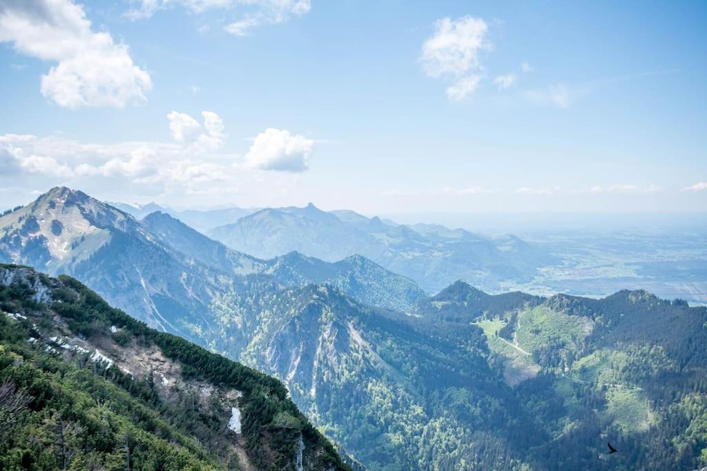 Kampenzeit Ferienwohnung-Traumhafter Panoramablick Aschau im Chiemgau Ngoại thất bức ảnh